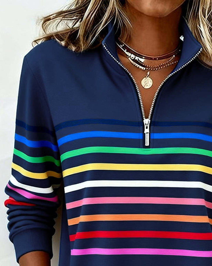 Marie - Pull décontracté avec confort et style coloré pour chaque jour