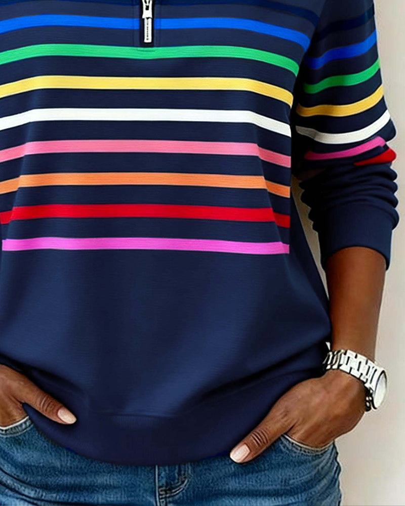 Marie - Pull décontracté avec confort et style coloré pour chaque jour