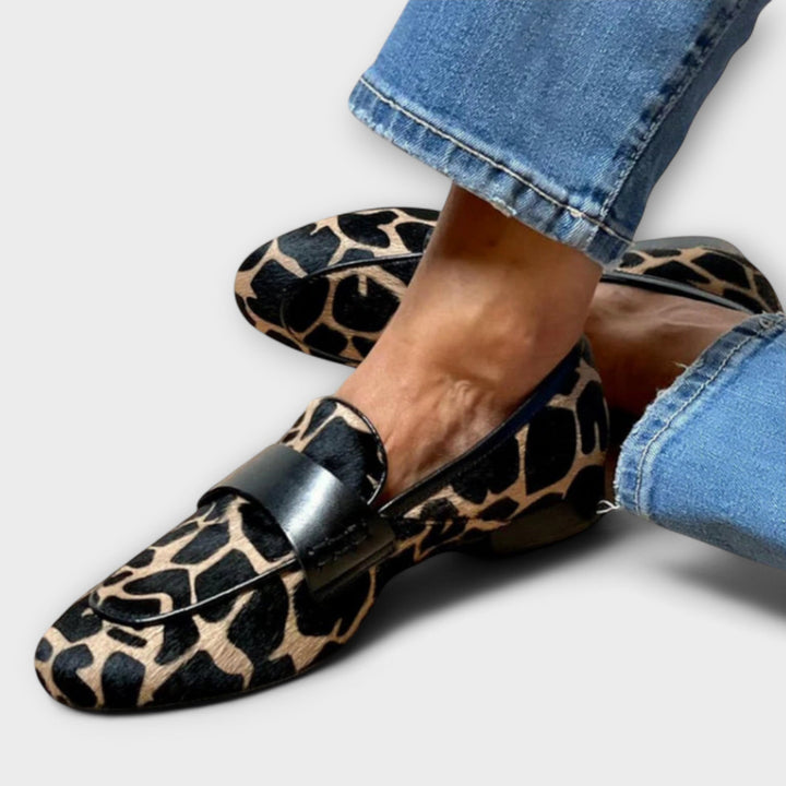 Félanora - Les mocassins léopard d&