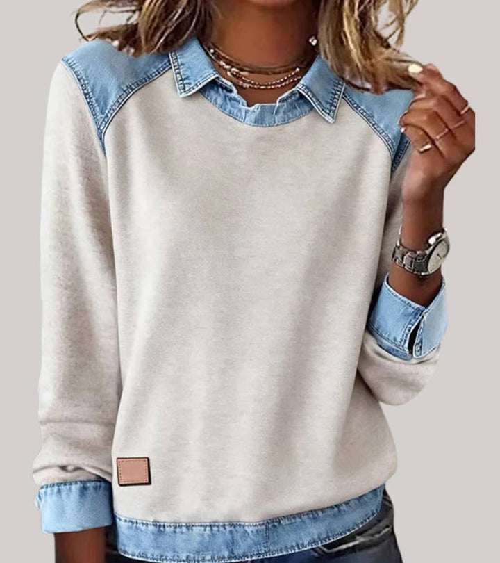 Rosalie - Top maille chic moderne