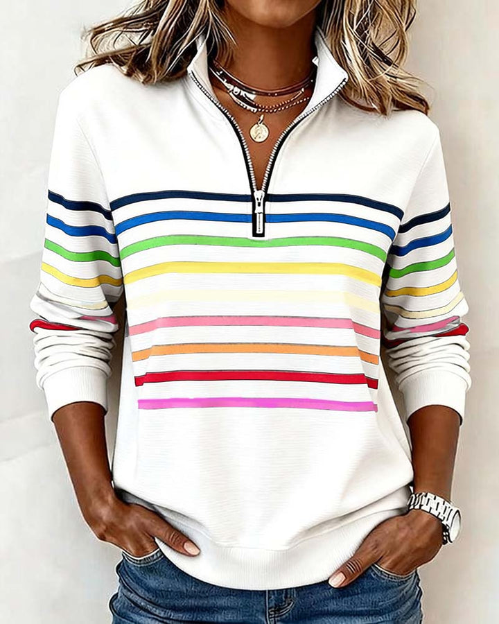 Marie - Pull décontracté avec confort et style coloré pour chaque jour