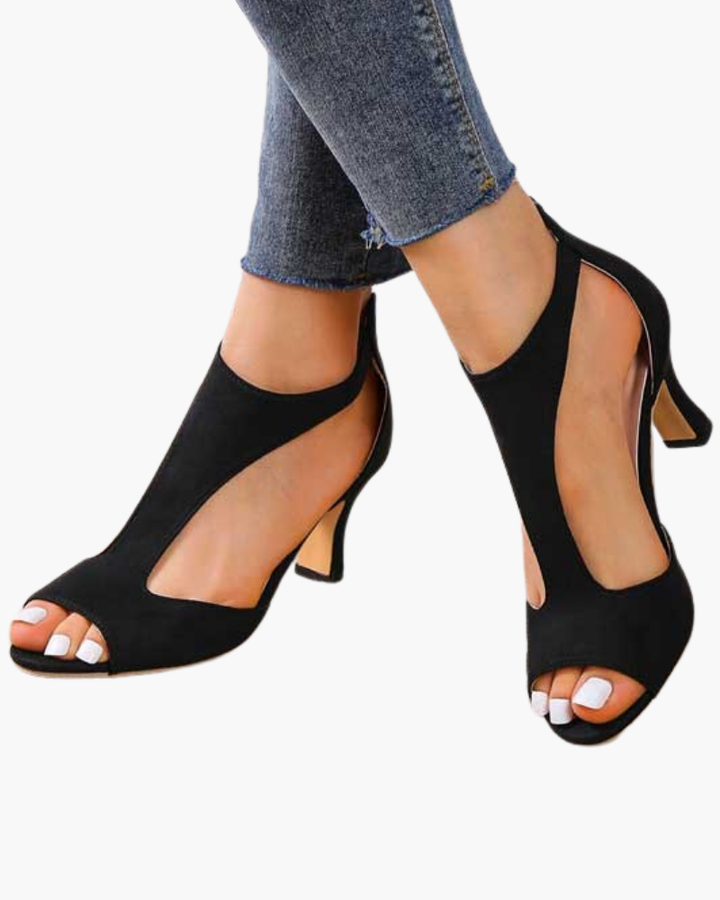 Marguerite - Sandales à Talons pour Femme, Élégantes et Confortables