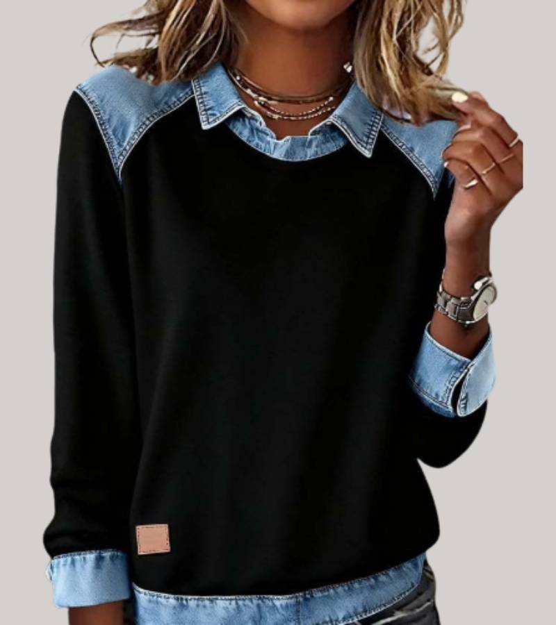 Rosalie - Top maille chic moderne