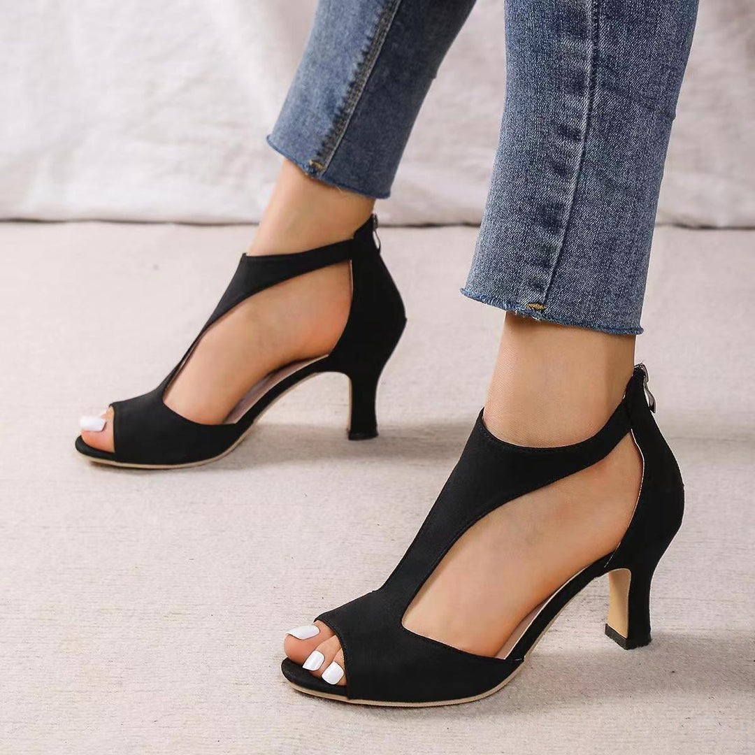 Ariane - Sandales à talon élégantes confortables