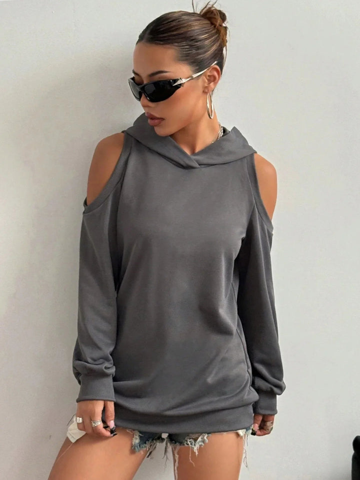 Camélia - Sweat élégant aux épaules ajourées