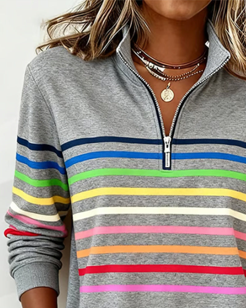 Marie - Pull décontracté avec confort et style coloré pour chaque jour