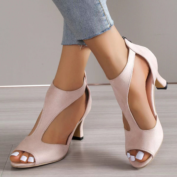 Ariane - Sandales à talon élégantes confortables