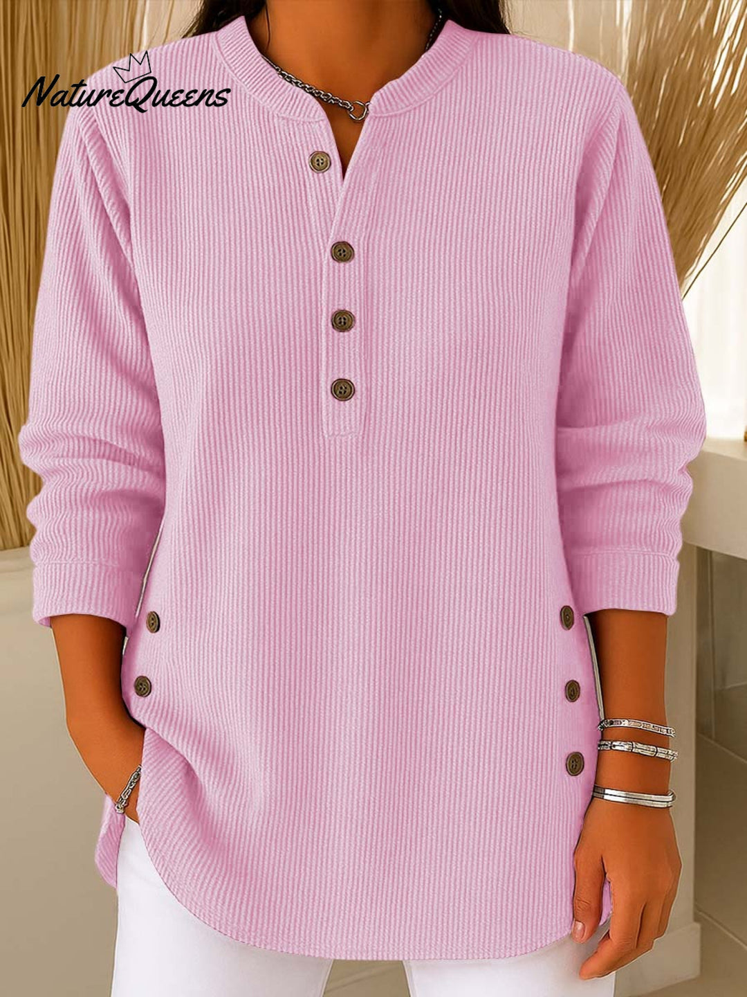 Élodie - Blouse élégante confortable quotidienne
