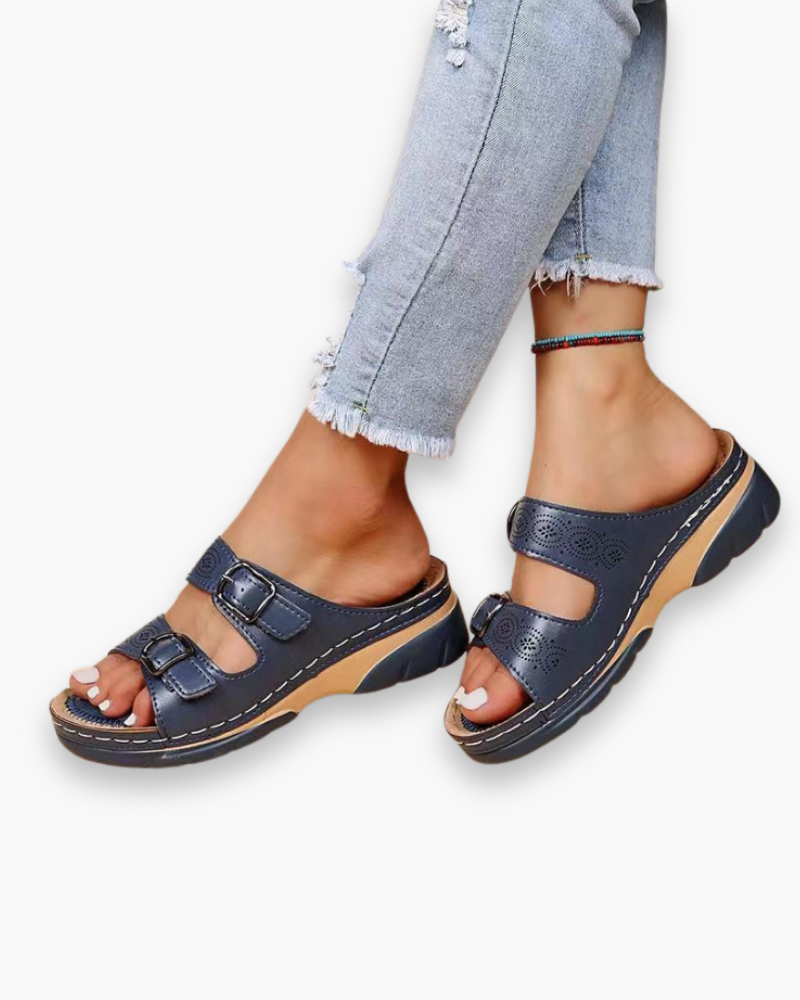 Céleste - Sandales Confortables pour Femme, Pratique et respirant