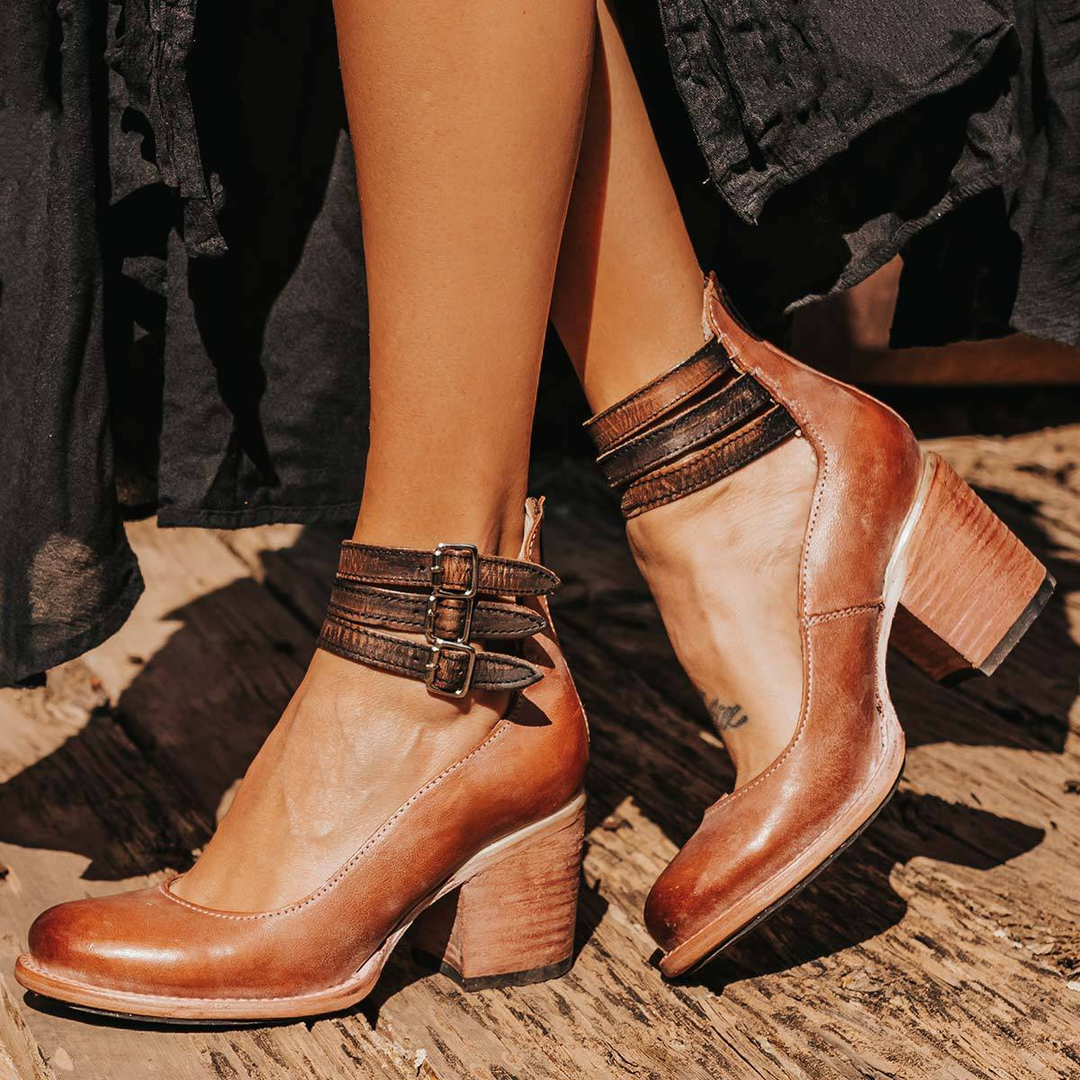 Noémie - Bottines élégantes à talon ergonomique