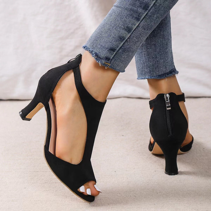 Ariane - Sandales à talon élégantes confortables
