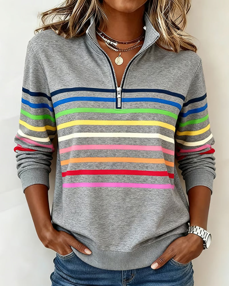 Marie - Pull décontracté avec confort et style coloré pour chaque jour