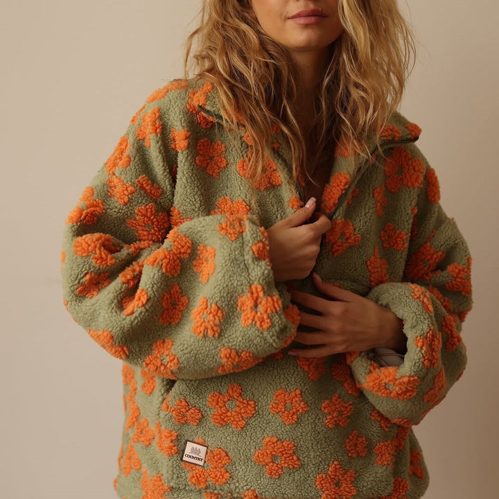 Daisy - Sweat Polaire Fleuri, Douceur et Style