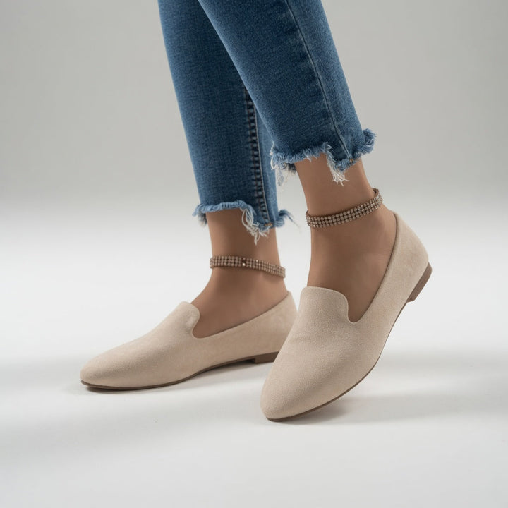 Azélie - Mocassin suédé coloré légèreté au quotidien