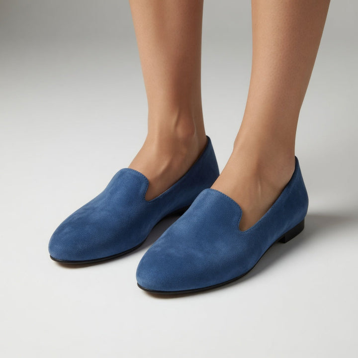 Azélie - Mocassin suédé coloré légèreté au quotidien