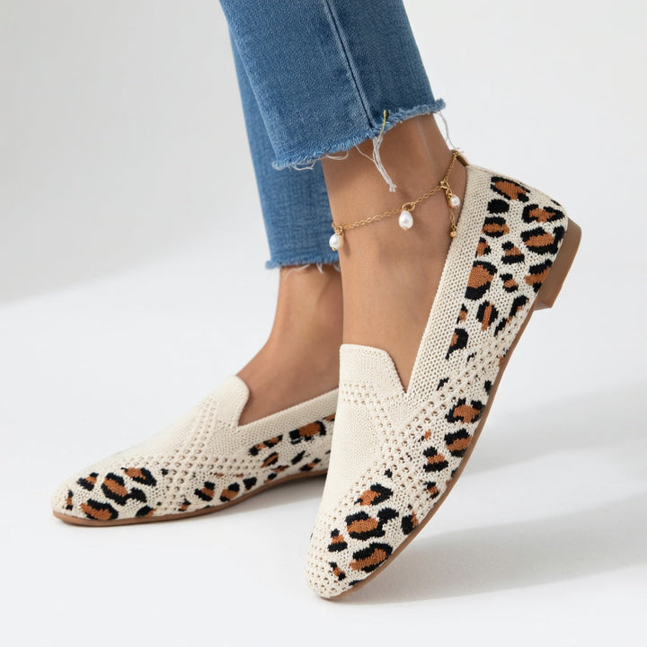 Luméline - Mocassins respirants maille élégante confortable