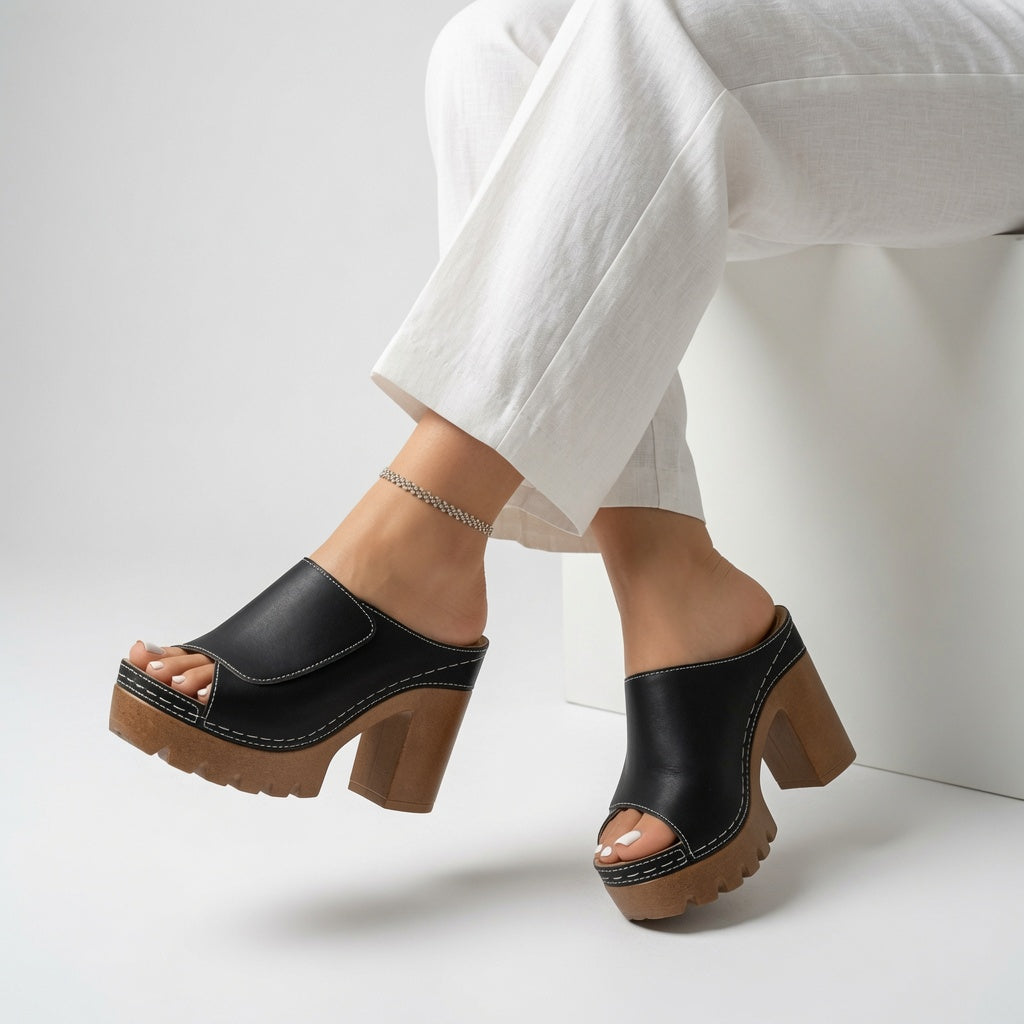 Antonella - Sabots élégants talon confort quotidien