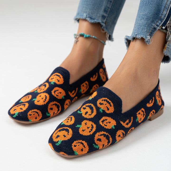 Luméline - Mocassins respirants maille élégante confortable