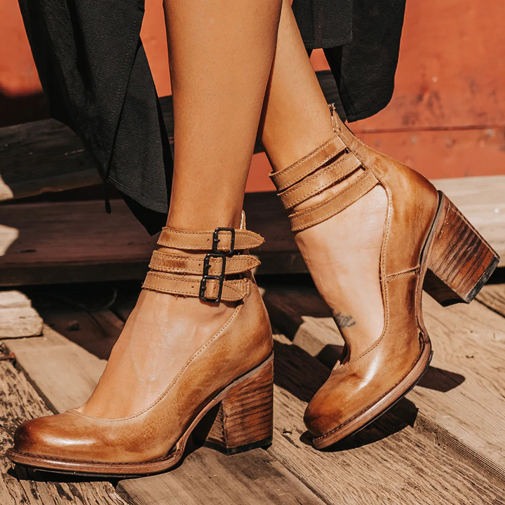 Noémie - Bottines élégantes à talon ergonomique