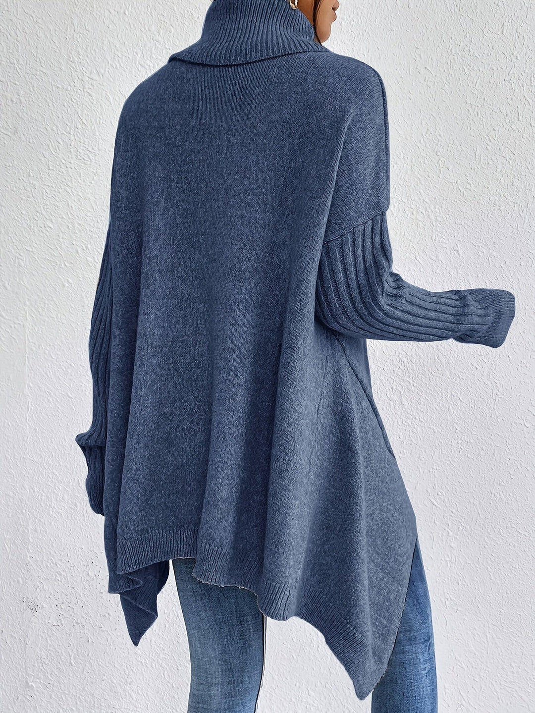 Léïna - Le Pull Col Montant Doux &amp; Décontracté
