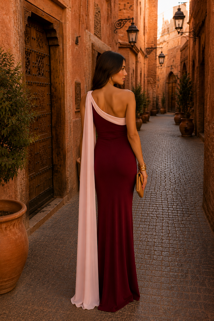 Robe Vivienne Bordeaux