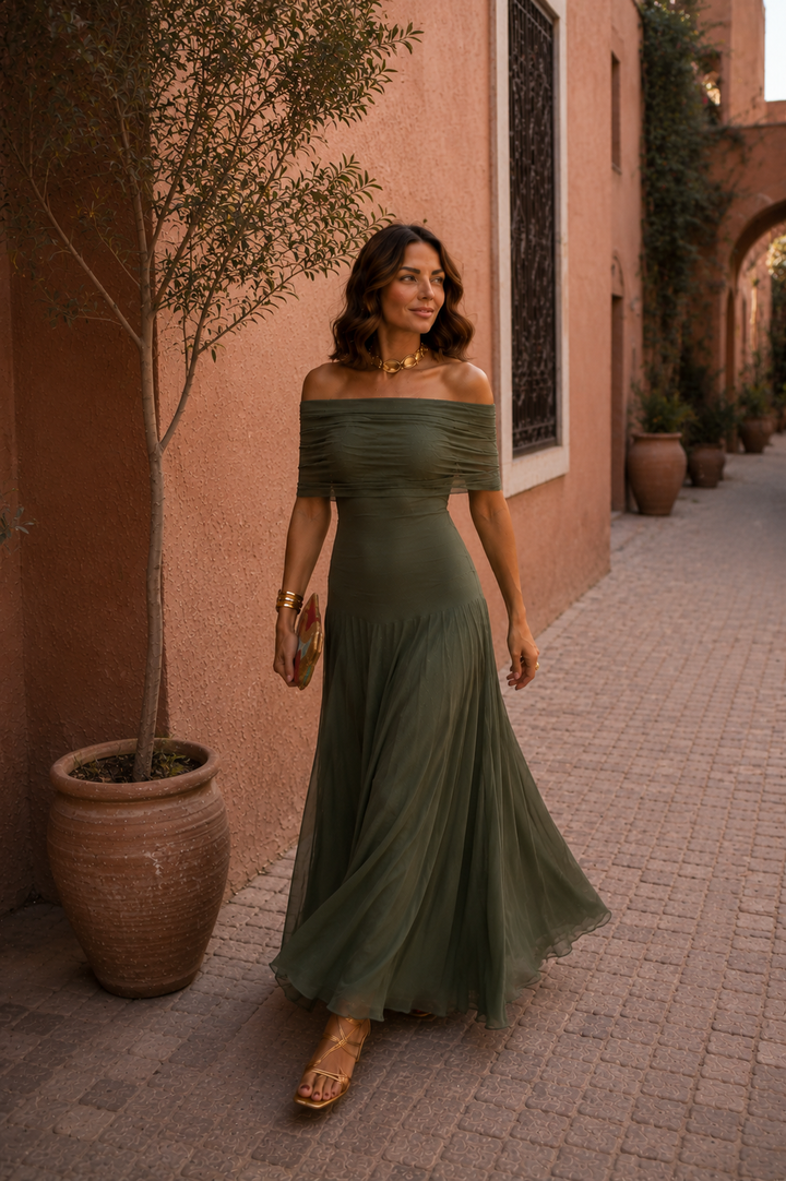 Robe Yasmina Vert