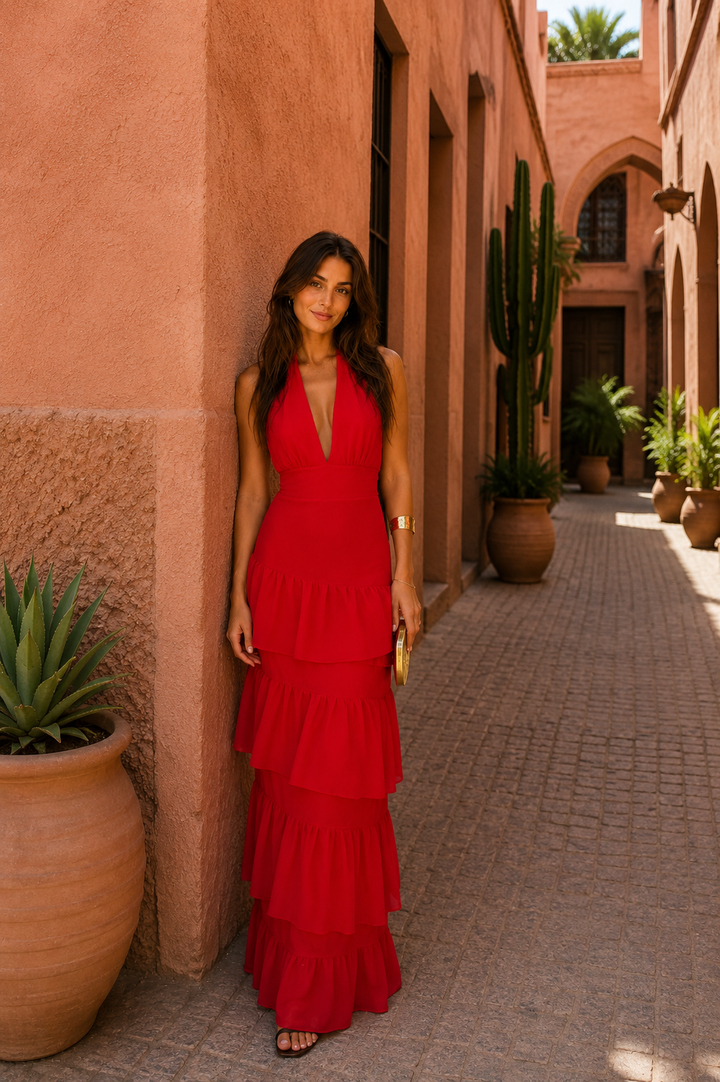 Robe Lucile Rouge