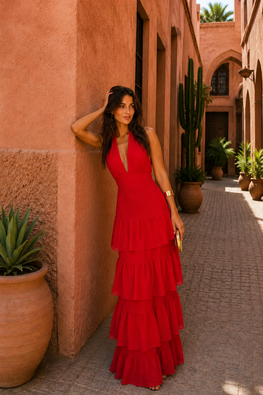 Robe Lucile Rouge