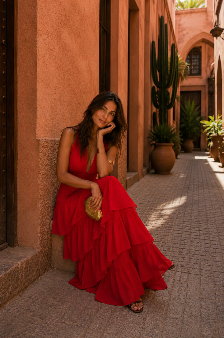 Robe Lucile Rouge
