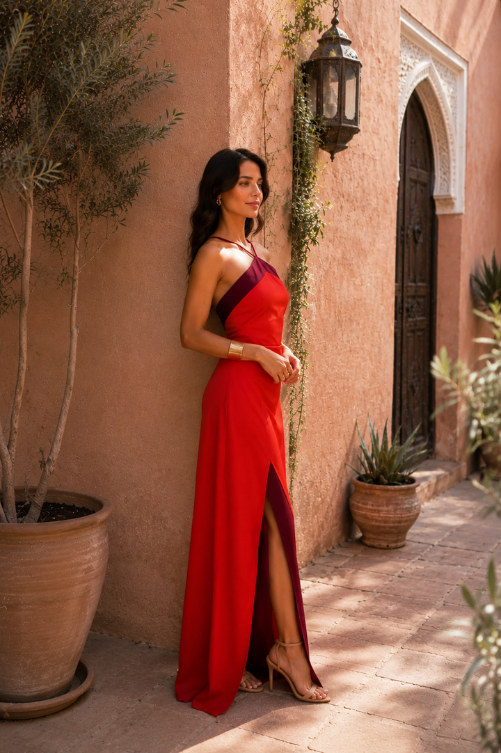 Robe Romane Rouge