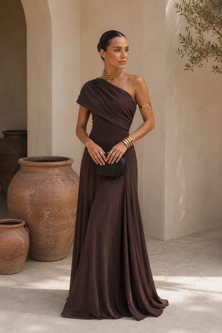 Robe Yasmina Marron