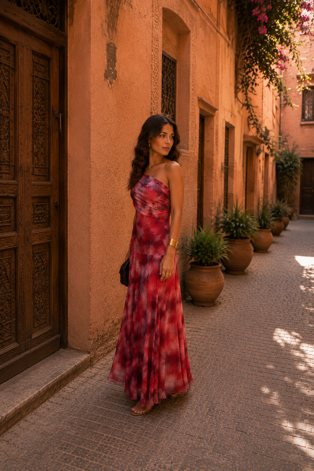 Robe Yasmina Rouge – Édition Limitée