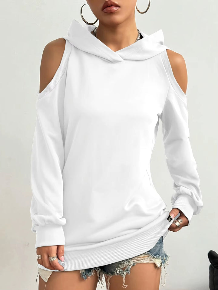 Camélia - Sweat élégant aux épaules ajourées